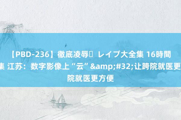 【PBD-236】徹底凌辱・レイプ大全集 16時間 第2集 江苏：数字影像上“云”&#32;让跨院就医更方便