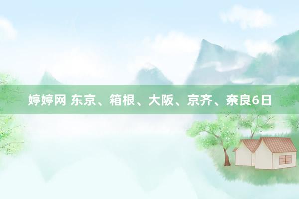 婷婷网 东京、箱根、大阪、京齐、奈良6日